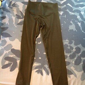 NWT Offline Aerie High Waisted Thick Waist Band Black Leggings L